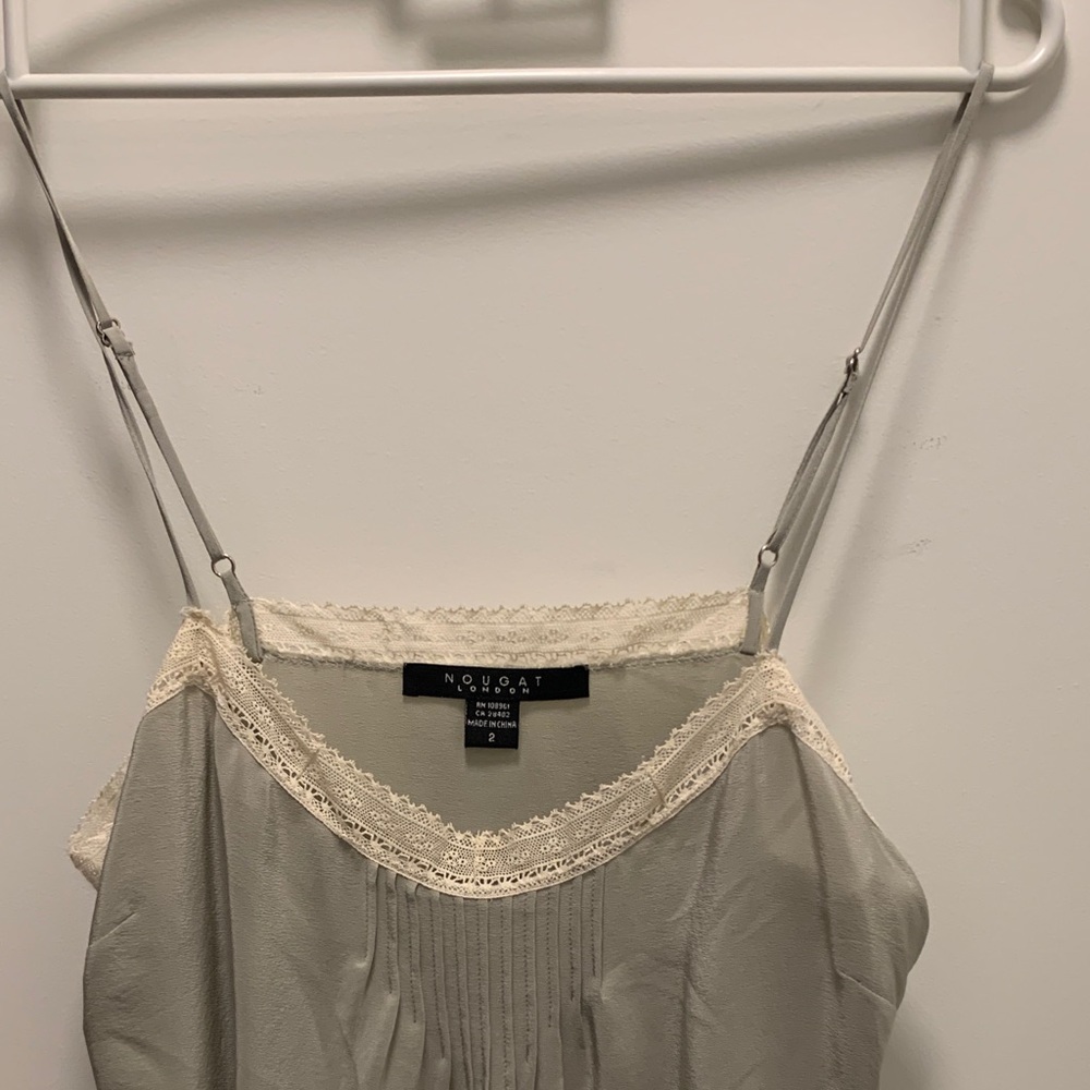 Nougat London Cream Lace Chemise - Picture 3 of 6
